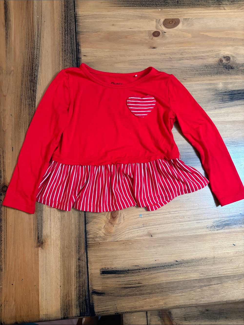 Little Sleepies Peplum Top - 2T
